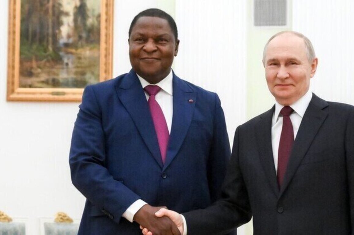 Putin and CAR leader holding talks in Moscow 