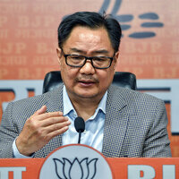 "Opposition attacking core of Indian democracy": Kiren Rijiju warns of "befitting reply" from people