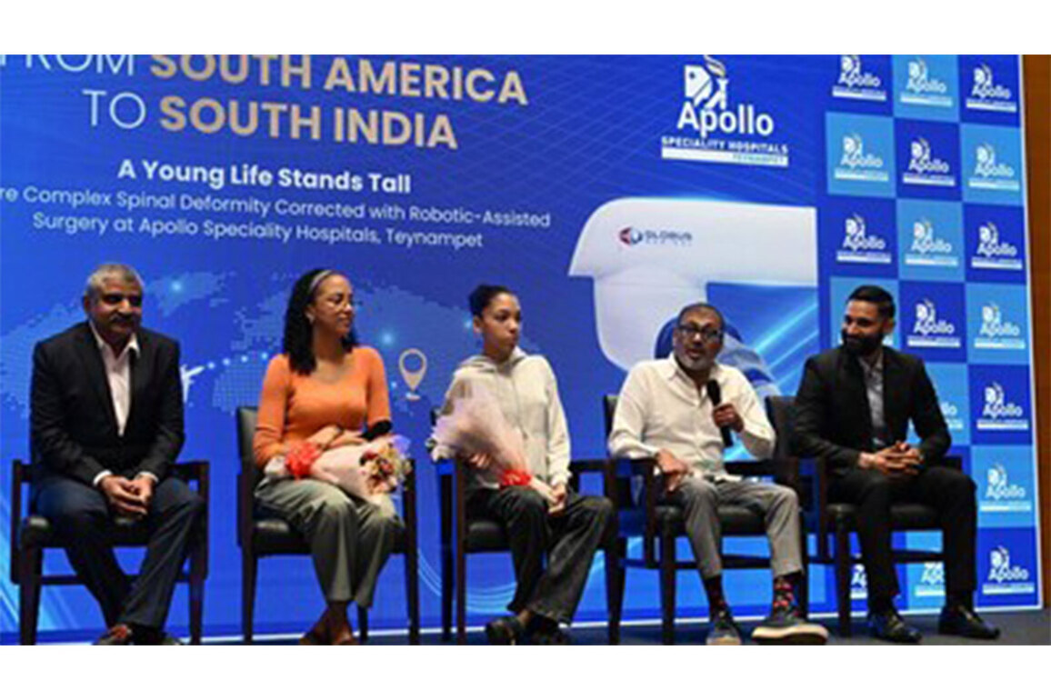 From South America to South India: A Young Life Stands Tall Again After Complex Robotic Spine Surgery