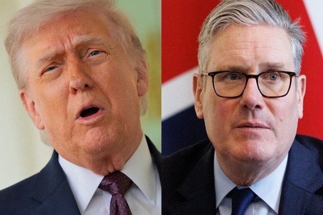 Trump, Starmer call for "urgent need" to restore flow of vessels through Strait of Hormuz