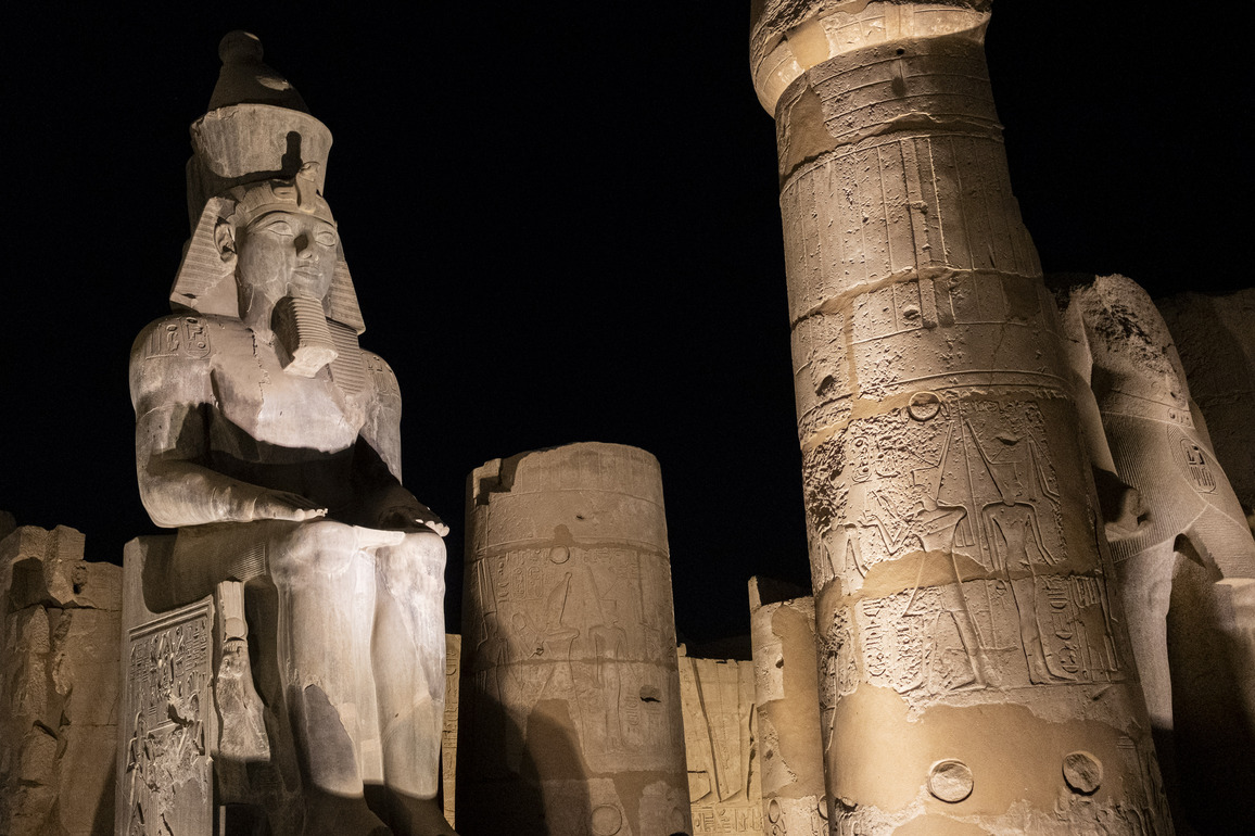 EGYPT-LUXOR-TEMPLE-NIGHT VISIT