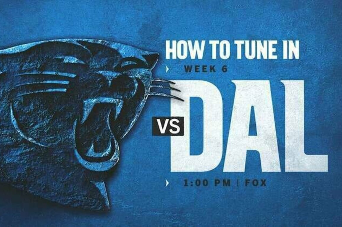 How to watch, listen and follow: Carolina vs. Dallas in Week 6