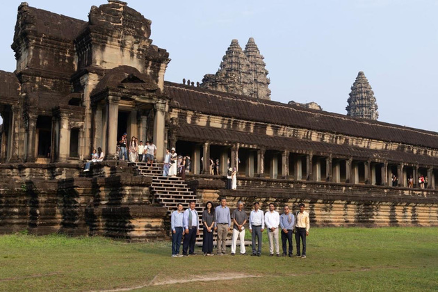 MEA Secretary (East) P Kumaran visits Angkor Wat, highlights shared India-Cambodia civilisational heritage