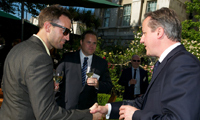 Downing Street garden party reward for Small Business Campaign support