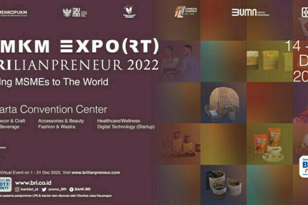 Moving Towards Sustainable Indonesia, UMKM EXPO(RT) BRILIANPRENEUR 2022 Presents 500 Curated MSMEs