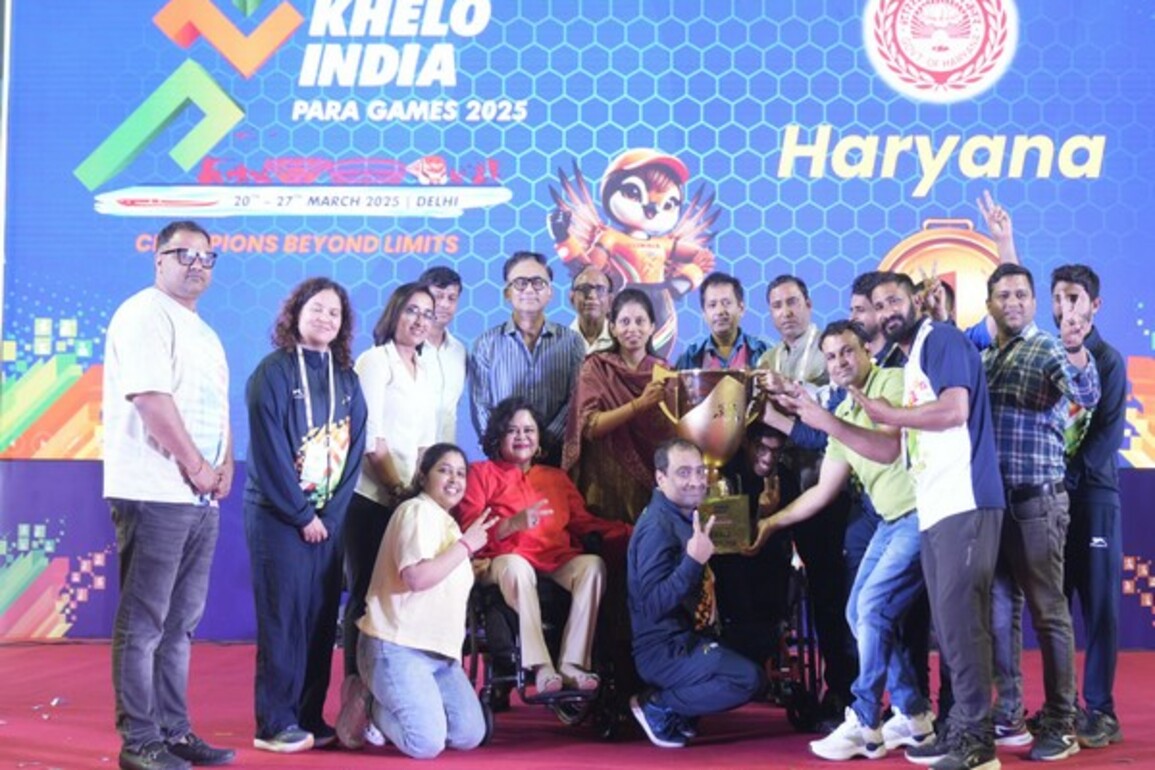 Haryana retain Khelo India Para Games team championship, Tamil Nadu runners-up, Uttar Pradesh third