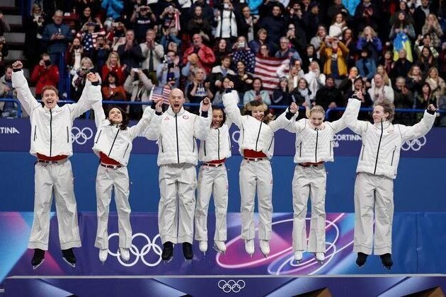 US wins 2nd straight team figure skating gold over Japan, Italy