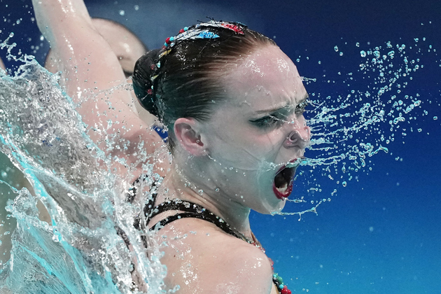 (SP)CHINA-XI'AN-ARTISTIC SWIMMING-WORLD CUP-WOMEN'S DUET FREE (CN)