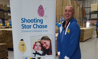 Champion's champion prepares for first charity challenge