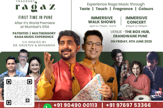 Fragrant Ragaz Set to Enchant Pune: A First-of-Its-Kind Multi-Sensory Raga Experience
