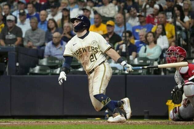 Freddy Peralta earns NL-best 17th win as Brewers beat Angels