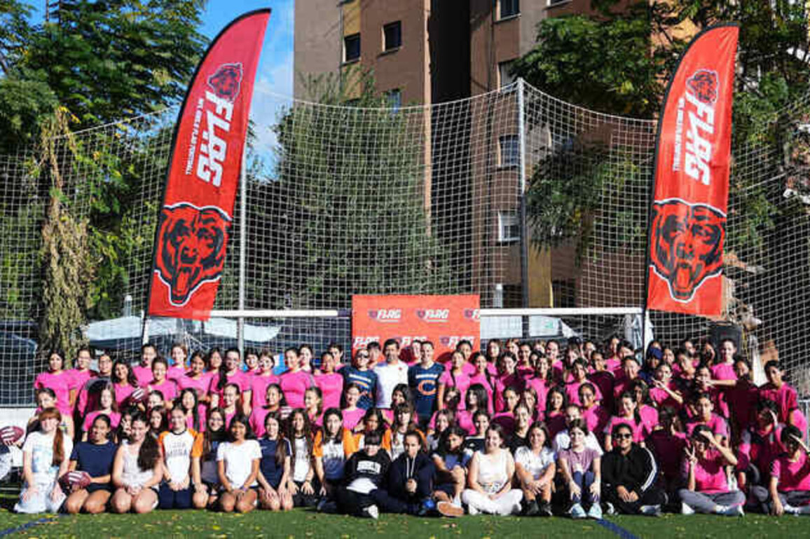 Bears set to launch girls flag football league in Spain