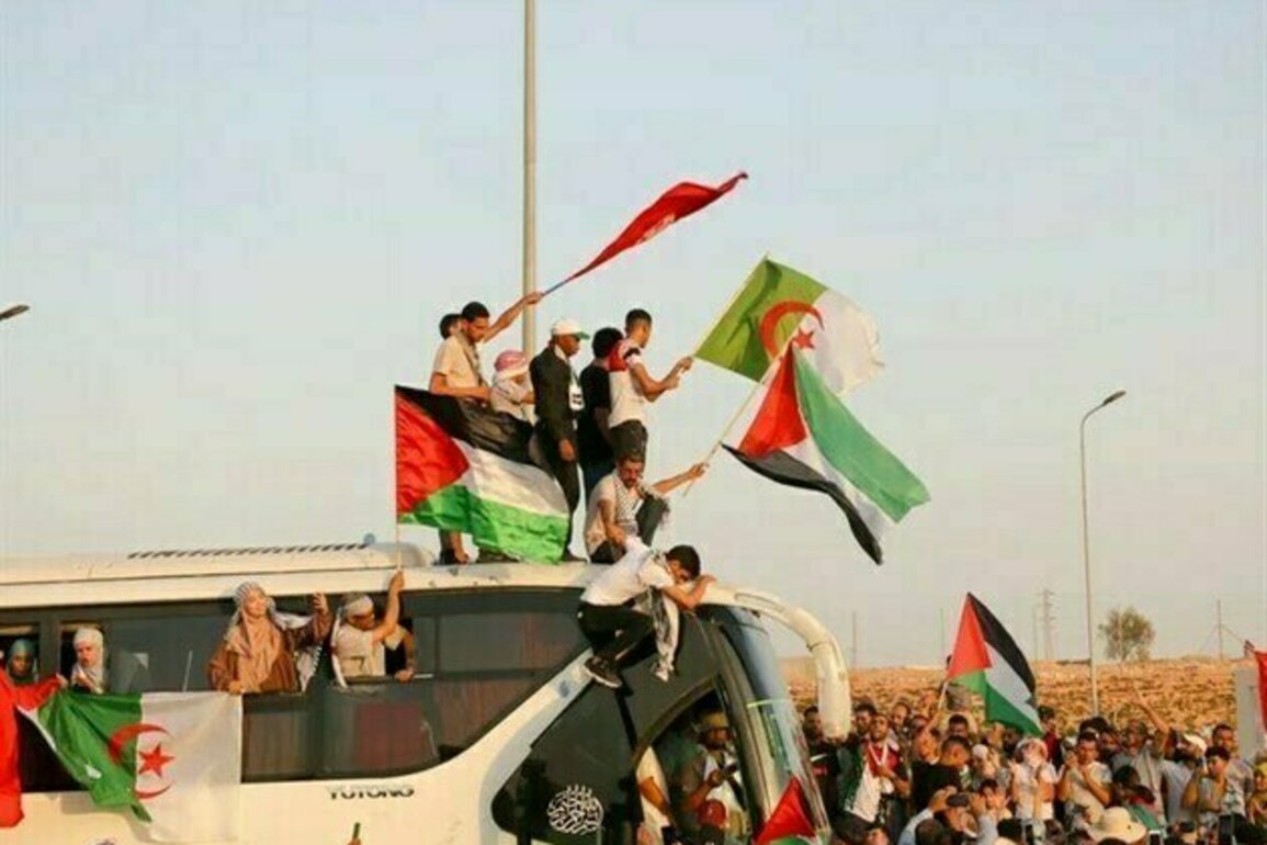 Convoy of Activists Departs Tunisia in Condemnation of Gaza Blockade