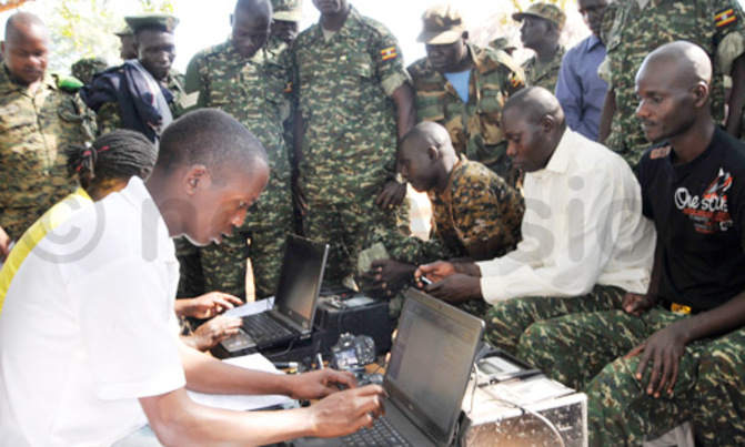 2,900 AMISOM troops register for National IDs 2,900 AMISOM troops register for National IDs