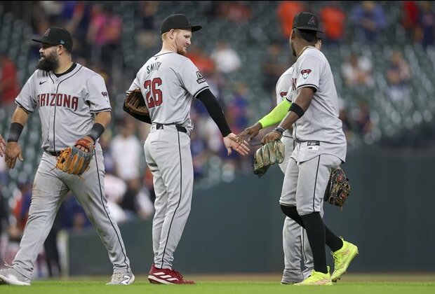 MLB roundup: Pavin Smith blasts 3 HRs in Diamondbacks' win