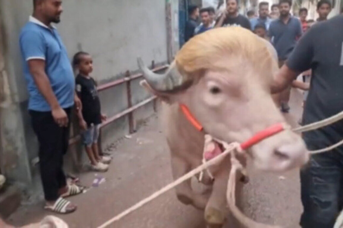 Bangladeshi minister saves 'Donald Trump' from sacrifice (VIDEO)