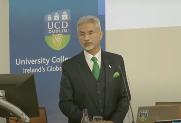 "We find today increasing convergences with Europe": Jaishankar at University College Dublin