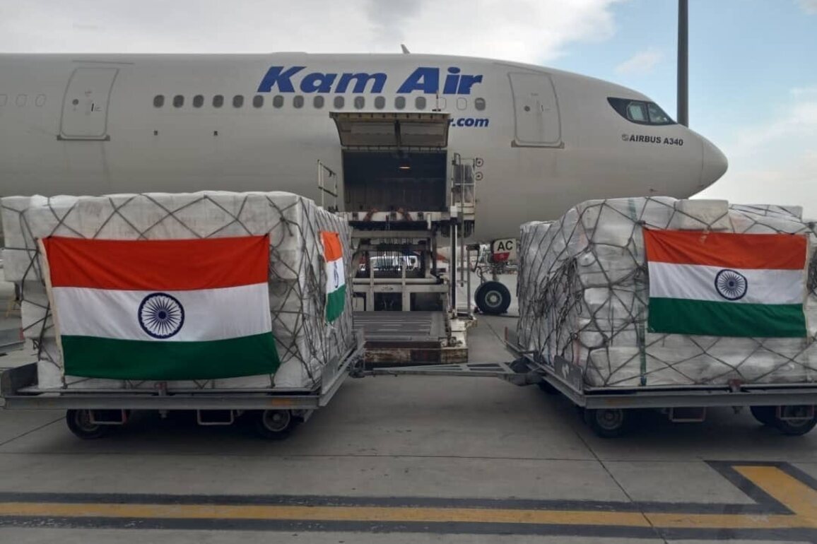 India dispatches 20 tonnes of critical vaccine material to Afghanistan to strengthen child immunisation program