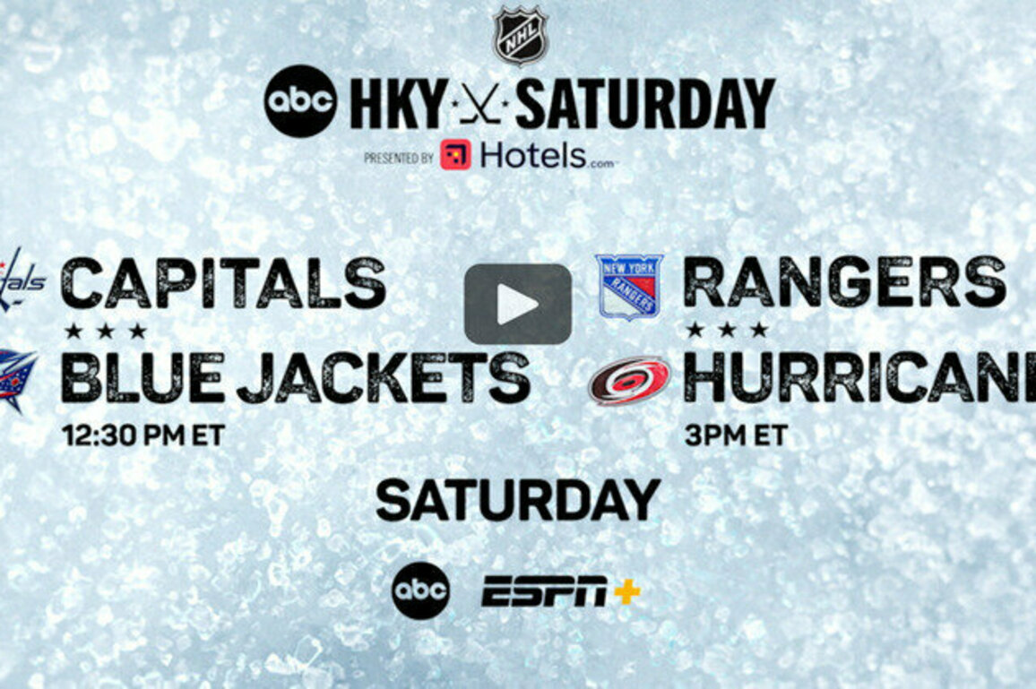 Seven Exclusive NHL Games This Week on ABC, ESPN, ESPN+, Disney+ and Hulu