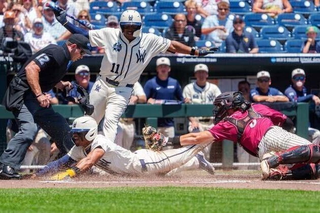 Tyrus Hall drives in 4 as West Virginia tops Troy in MCWS debut