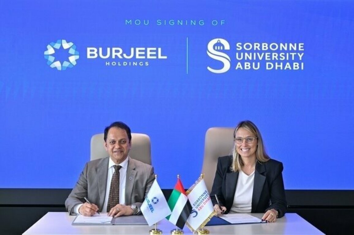 Sorbonne University Abu Dhabi, Burjeel Holdings sign MoU