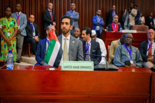 On behalf of UAE President, Shakhboot bin Nahyan participates in African Union Mid-Year coordination meeting