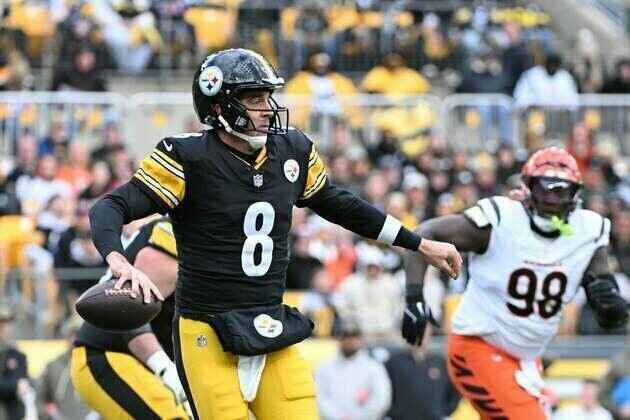 Steelers QB Aaron Rodgers (wrist) out against Bears; Mason Rudolph to start