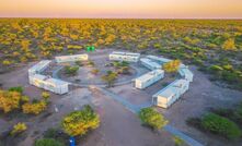  Sandfire Resources' camp in Botswana