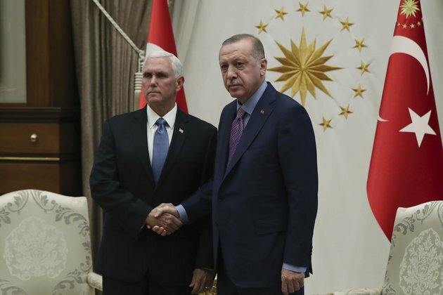 Pence Announces Cease-fire in Turkish Assault in Syria