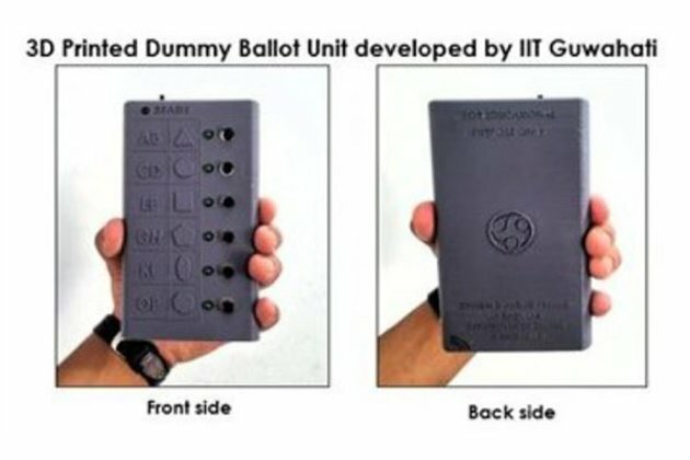 IIT Guwahati unveils innovative 3D printed dummy ballot unit