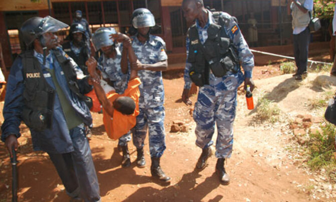 25 arrested over Jinja by-election violence 25 arrested over Jinja by-election violence