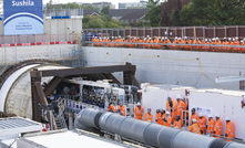  The TBM named Sushila is one of a pair that will tunnel underneath London as part of the major UK infrastructure project