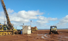  Lake Cowan drilling at Norseman in Western Australia