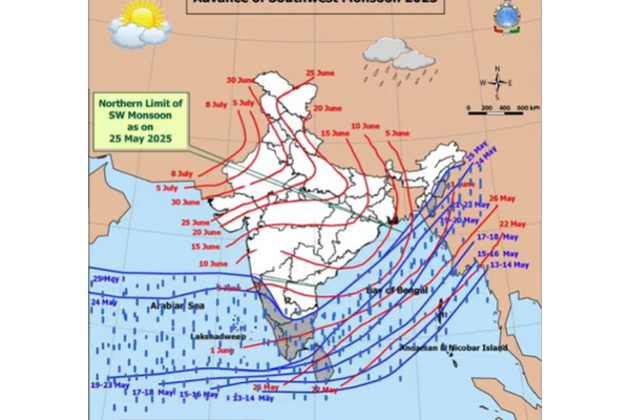Southwest Monsoon further advances into parts of Arabian sea, other areas: IMD