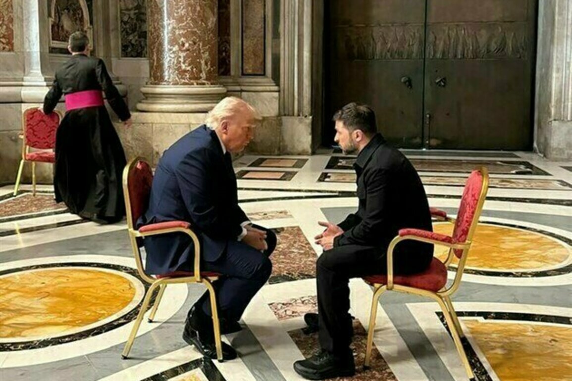 Trump, Zelensky Huddle amid Cardinals in Unusual Vatican Meeting