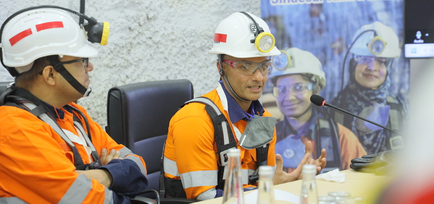 ICMM's Rohitesh Dhawan at Hindustan Zinc townhall.
