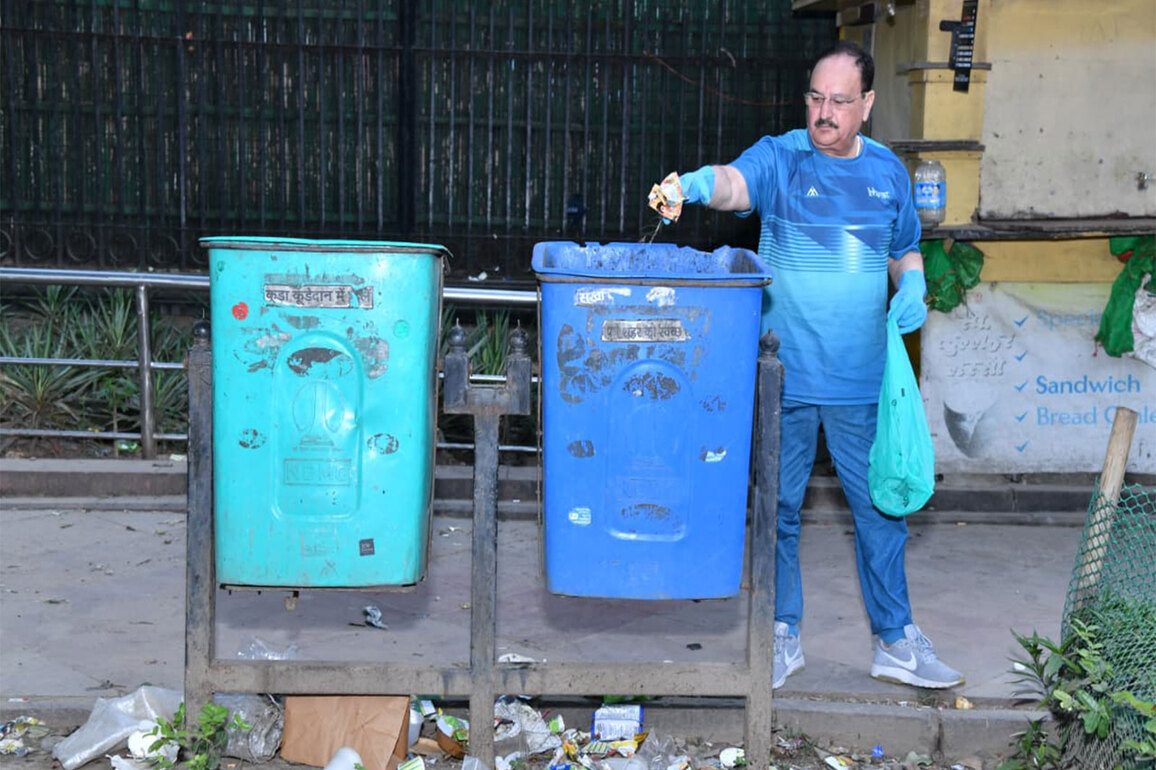JP Nadda urges citizens to participate in 'Swachhta Hi Seva' campaign