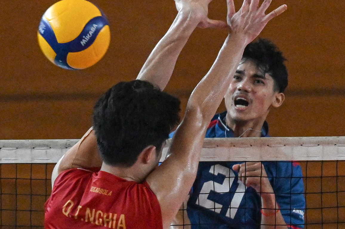 (SP)INDONESIA-JAKARTA-VOLLEYBALL-SEA LEAGUE-VIETNAM VS CAMBODIA