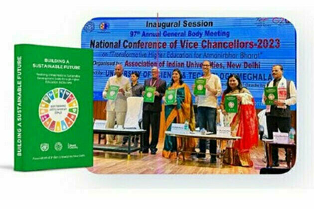 Former President Kovind releases Shoolini and AIU joint publication