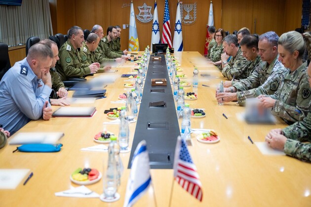 US Joint Chiefs Chairman Dan Caine visits Israel, fiscusses Gaza situation with IDF Chief