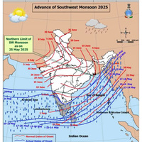 Southwest Monsoon further advances into parts of Arabian sea, other areas: IMD