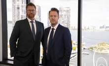  Suvo managing director Aaron Banks (left) and executive chairman Robert Martin