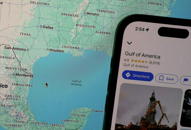 Google changes name of Gulf of Mexico