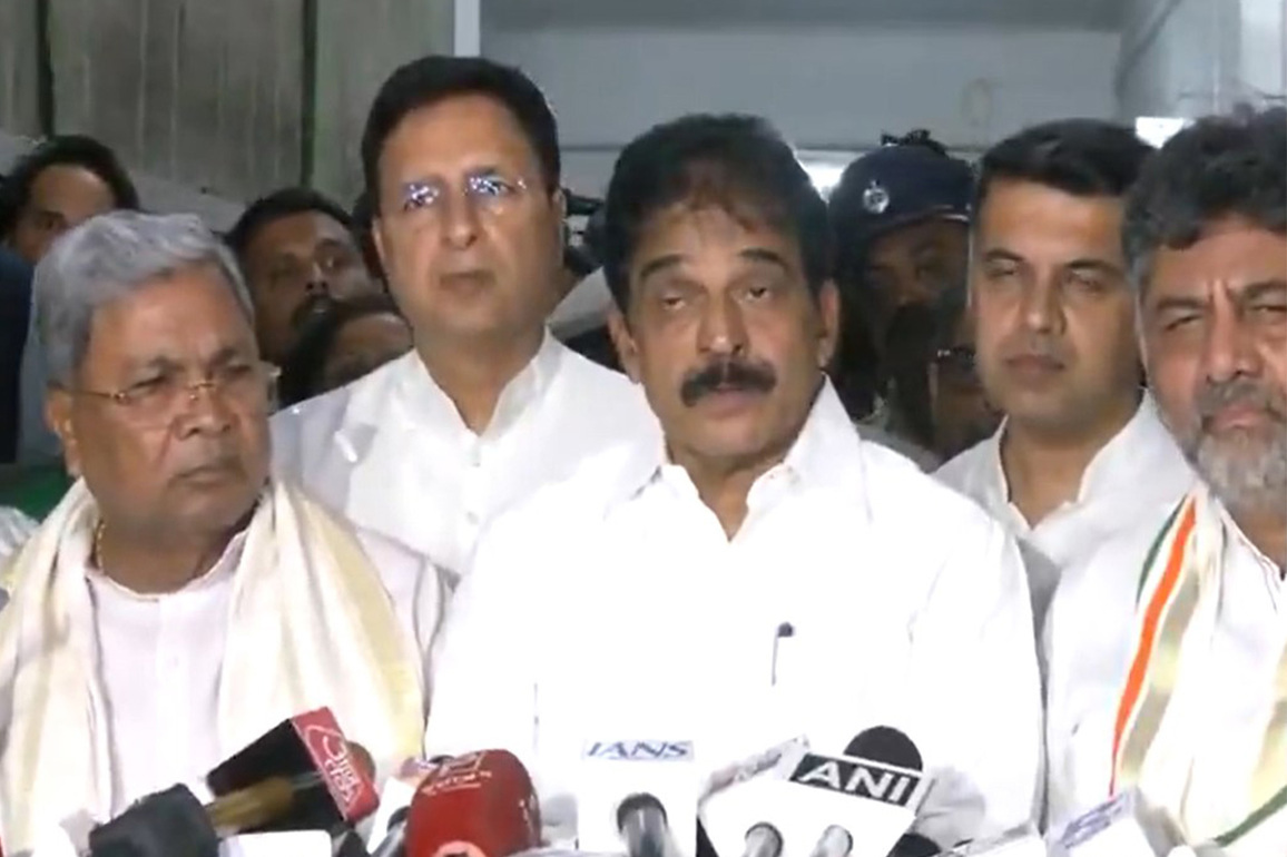 DK Shivakumar to be sworn in as Karnataka CM on June 3rd: KC Venugopal after CLP meeting