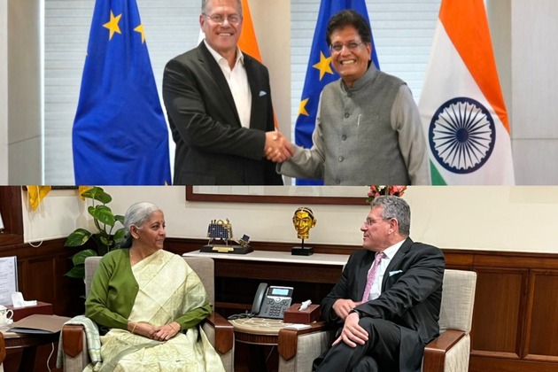 EU Trade Commissioner meets Nirmala Sitharaman, Piyush Goyal