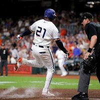 Astros await word on Yordan Alvarez as Rangers series continues