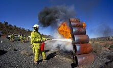  Fire training at a Ramelius site