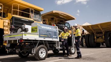 Mader is looking at acquisitions.