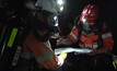 The Mines Rescue team at Anglo American's Grosvenor mine in Queensland where five mine workers were injured in an underground explosion.