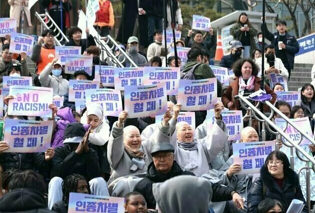 Migrants Anti-racial Discrimination Rally in South Korea